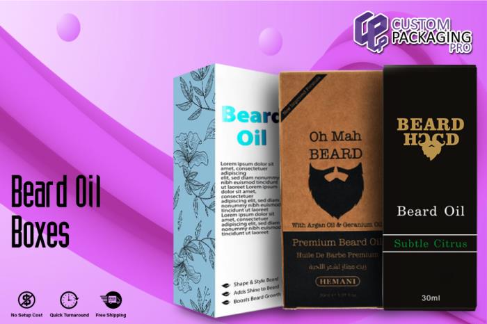 Beard Oil Boxes Provide Resistance against Heat